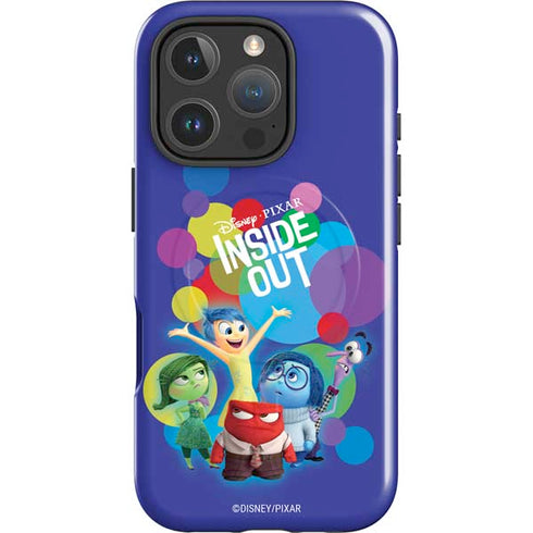 Disney Inside Out Character Group iPhone 16 Pro Max Magsafe Impact Case
